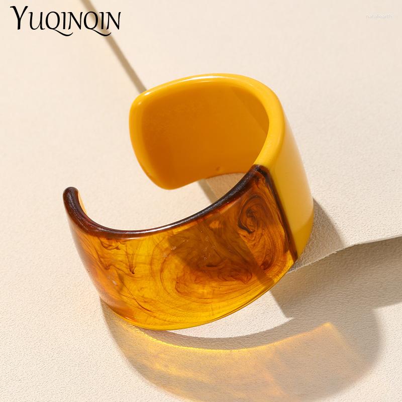 Bangle Vintage Acrylic Resin For Women Geometric Wide Open Cuff Bracelets Charm Retro Simple Elegant Hand Fashion Jewelry
Bangle Vintage Acrylic Resin For Women Geometric Wide Open Cuff Bracelets Charm Retro Simple Elegant Hand Fashion Jewelry