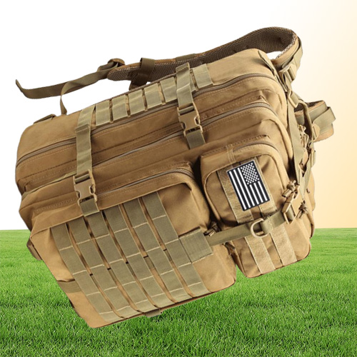 Outdoor Bags 45L Tactical Backpack Crossfit Gym Fitness Bag Man Hiking Camping Travel Rucksack Trekking Army Molle270o