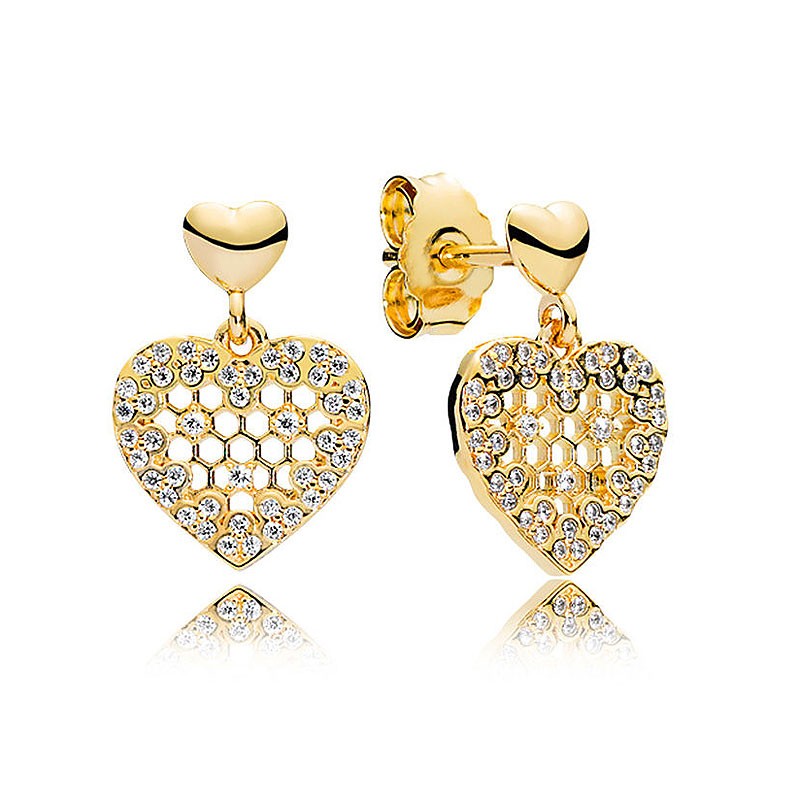 925 Sterling Silver Twist Of Faith Hoops Earrings With Crystal For Women Wedding Gift Fashion Jewelry Free Shipping