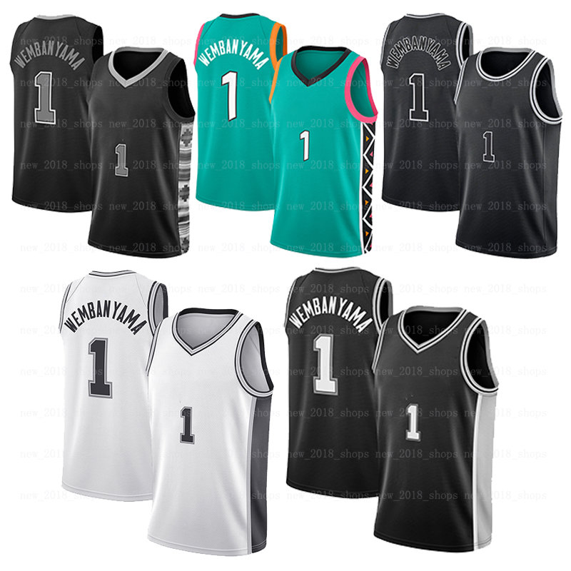 Victor Basketball Jerseys San Antonio''Spurs''1 Wembanyama 21 Tim Basketball Jerseys, Men jersey
Victor Basketball Jerseys San Antonio''Spurs''1 Wembanyama 21 Tim Basketball Jerseys, Men jersey