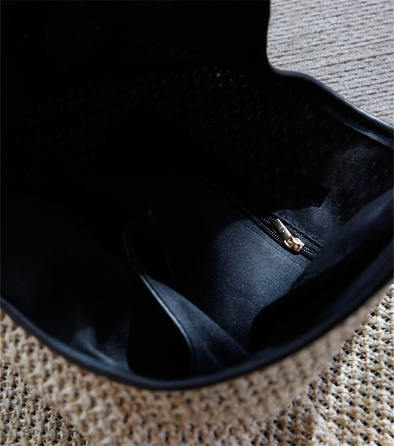 Evening Bags 2023 Women Weave Shoulder Bag Solid Beige And Khaki Crossbody Bucket Handbags For Men Beach Holiday 230629
