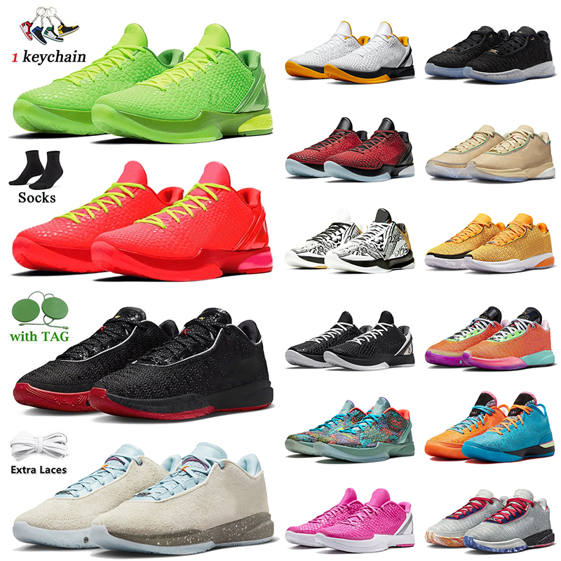 Top Quality Lebrons 20 Kobes 6 Basketball Shoes 20s Bred Laser Blue Orange Black Gold Reverse Grinch Protro Bruce Lee Mambacitas Mens Trainers Grinches Men Sneakers, Color 2
Top Quality Lebrons 20 Kobes 6 Basketball Shoes 20s Bred Laser Blue Orange Black Gold Reverse Grinch Protro Bruce Lee Mambacitas Mens Trainers Grinches Men Sneakers, Color 2