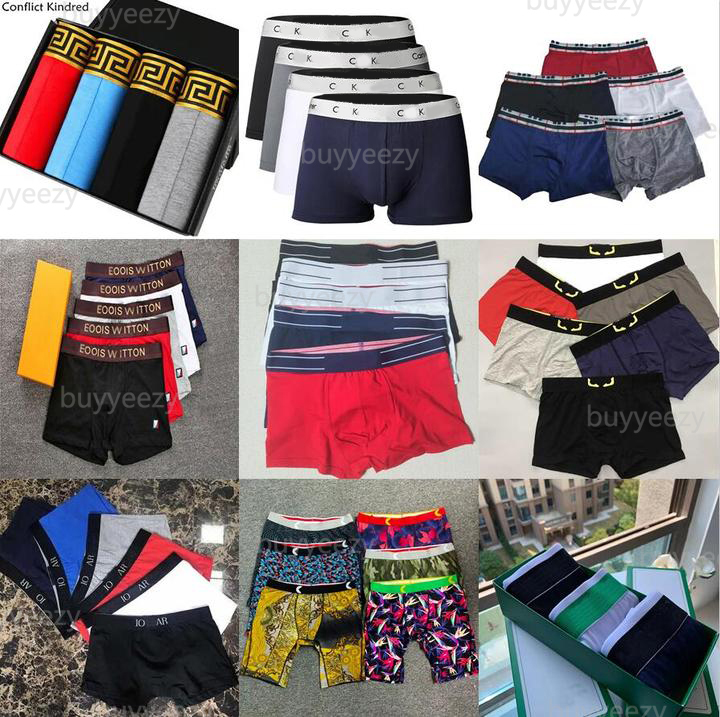 3PCS Mens Designer Underwear Beach Shorts Boxer Sexy Underpants Printed Underwear Soft Boxers Breathable Swim Trunks Branded Male, Style 1 with bag
3PCS Mens Designer Underwear Beach Shorts Boxer Sexy Underpants Printed Underwear Soft Boxers Breathable Swim Trunks Branded Male, Style 1 with bag