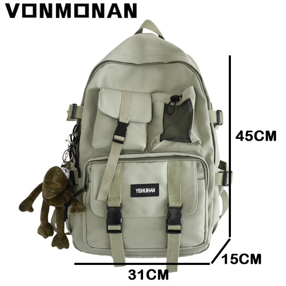 School Bags Women Backpack Black Nylon Bagpack Female Anti Theft Rucksack Casual Lady Travel Bag Korean Back Pack Mochila 230629