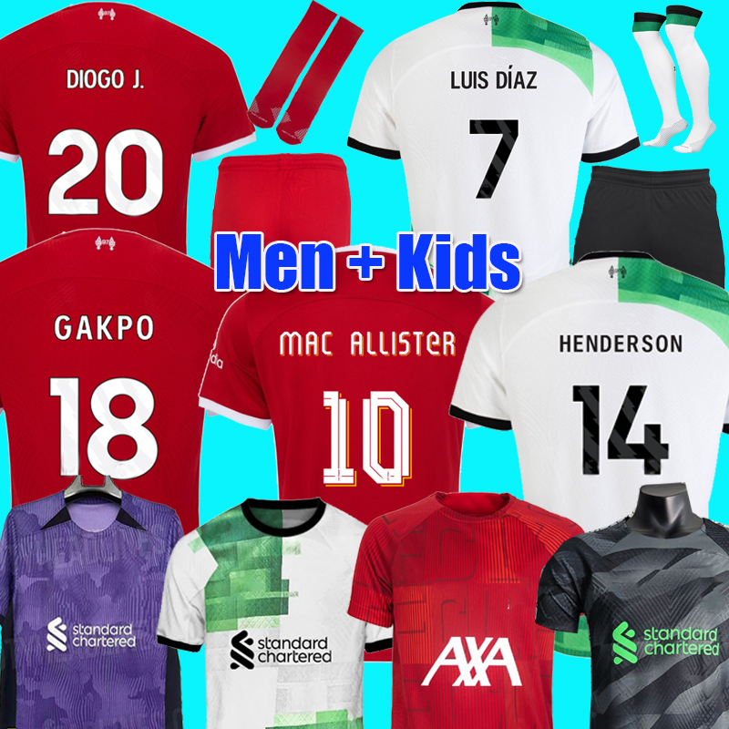 3XL 4XL 23 24 MAC ALLISTER soccer jerseys GAKPO DARWIN 2023 Mohamed Luis DIaz Alexander Arnold football kit tops shirts men kids uniform A.BECKER goalkeeper, Men jms
3XL 4XL 23 24 MAC ALLISTER soccer jerseys GAKPO DARWIN 2023 Mohamed Luis DIaz Alexander Arnold football kit tops shirts men kids uniform A.BECKER goalkeeper, Men jms