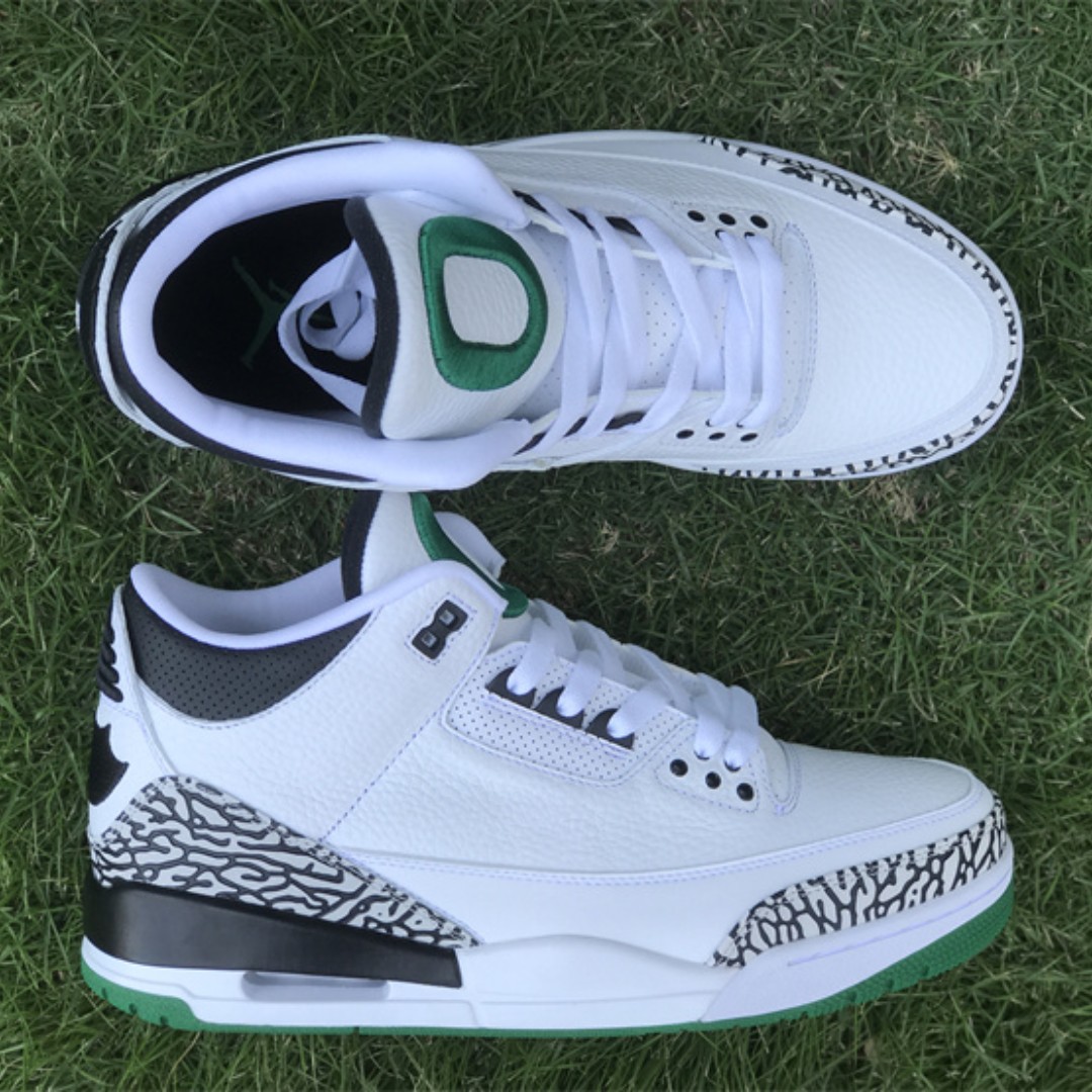 New Release Jumpman 3 Retros Designer Shoes White Black Green Basketball Shoe Outdoor Sneakers Sports Trainers With Original Box Accessories
New Release Jumpman 3 Retros Designer Shoes White Black Green Basketball Shoe Outdoor Sneakers Sports Trainers With Original Box Accessories