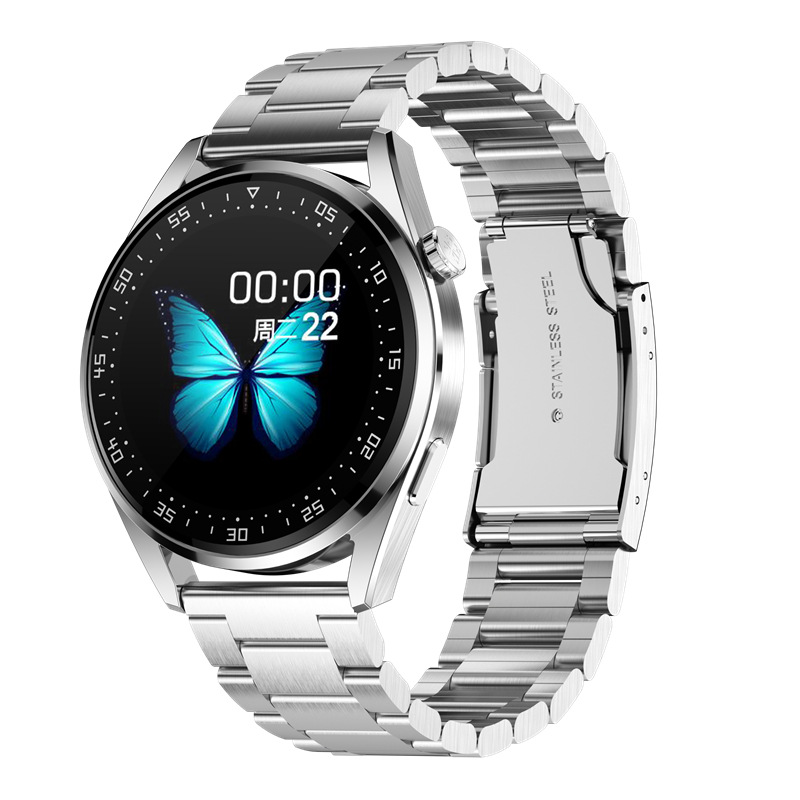 Multifunctional Zinc Alloy E20pro Smart Watch - GPS Tracking, Bluetooth, Music Control for iPhone & Android