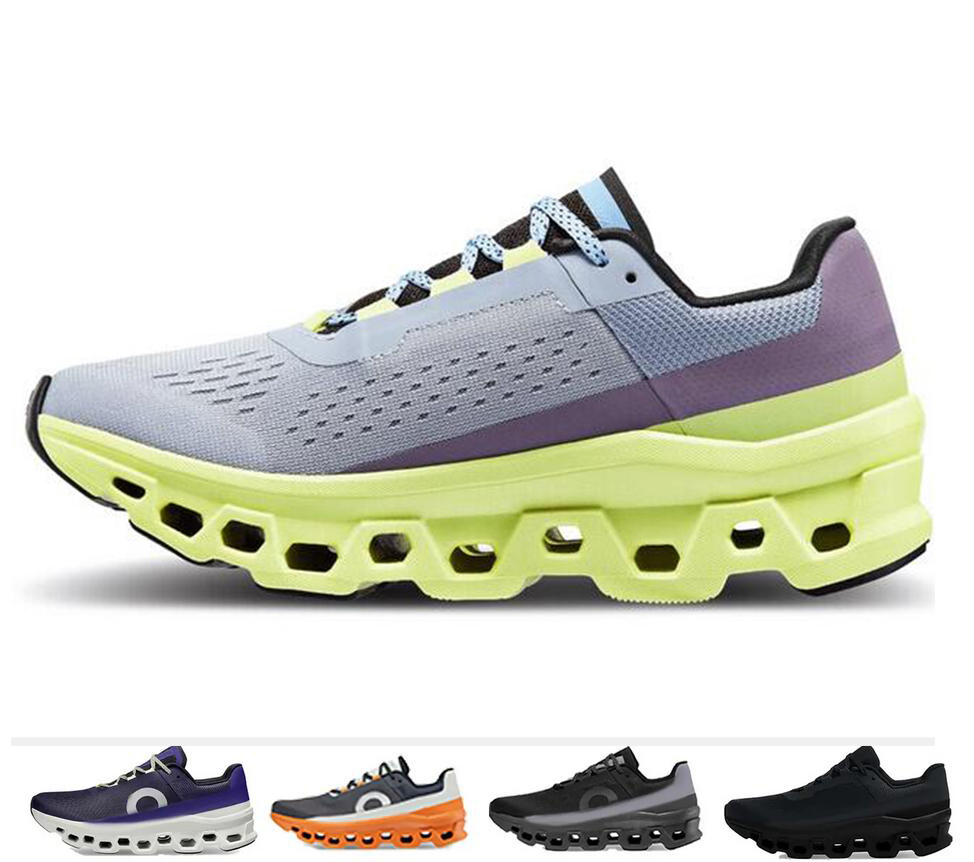 

monster Lightweight cushioned Running shoe Monster Training Shoe Footwear Lightweight Enjoy Comfort Design Men Women Runner Sneakers yakuda store, Glacier/meadow