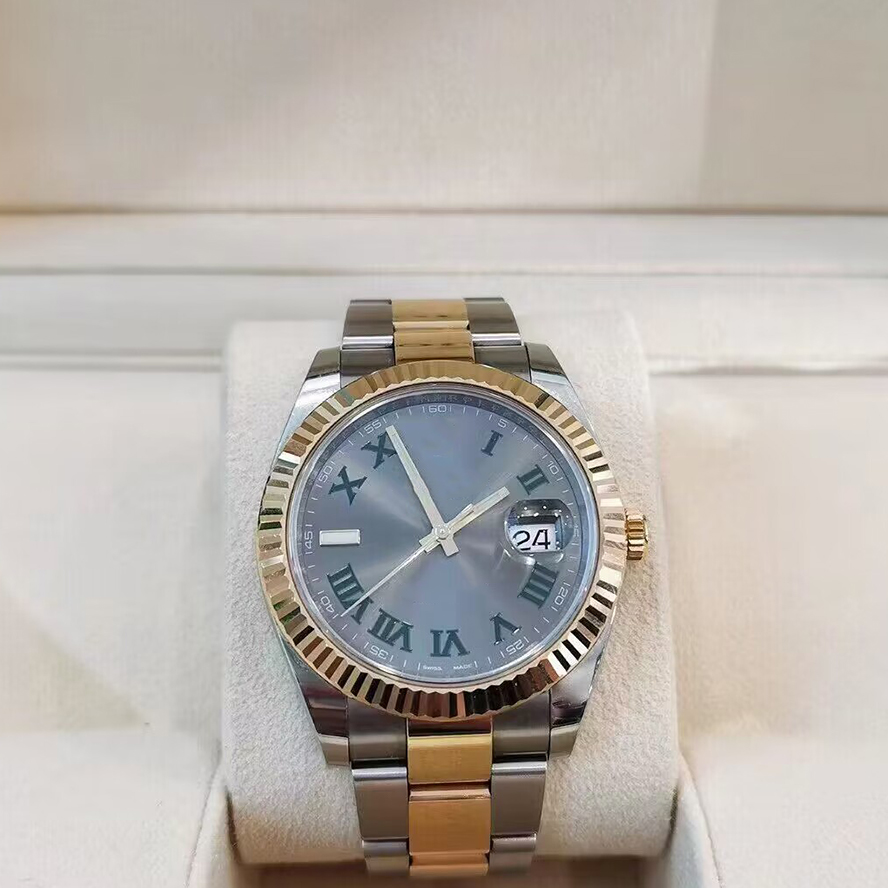 GD Maker Mens Watch 41mm 126333 President 18k Gold 904L Steel Watches CAL.2813 Movement Mechanical Automatic Men's Wristwatches, 11#
GD Maker Mens Watch 41mm 126333 President 18k Gold 904L Steel Watches CAL.2813 Movement Mechanical Automatic Men's Wristwatches, 11#