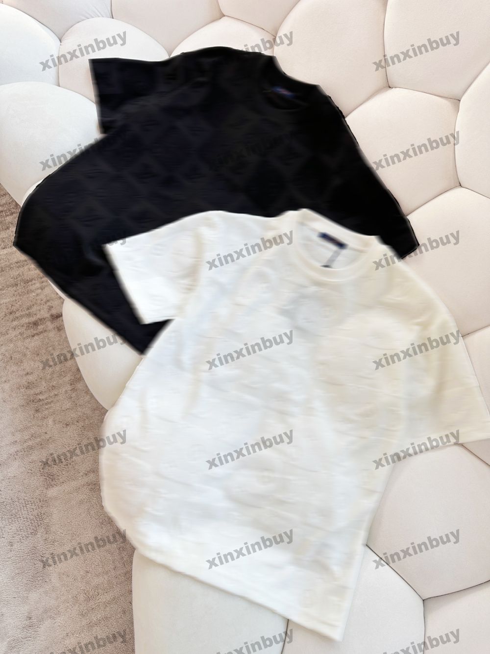 xinxinbuy Men designer Tee t shirt 23ss plaid Towel fabric short sleeve cotton women black white apricot XS-2XL
xinxinbuy Men designer Tee t shirt 23ss plaid Towel fabric short sleeve cotton women black white apricot XS-2XL