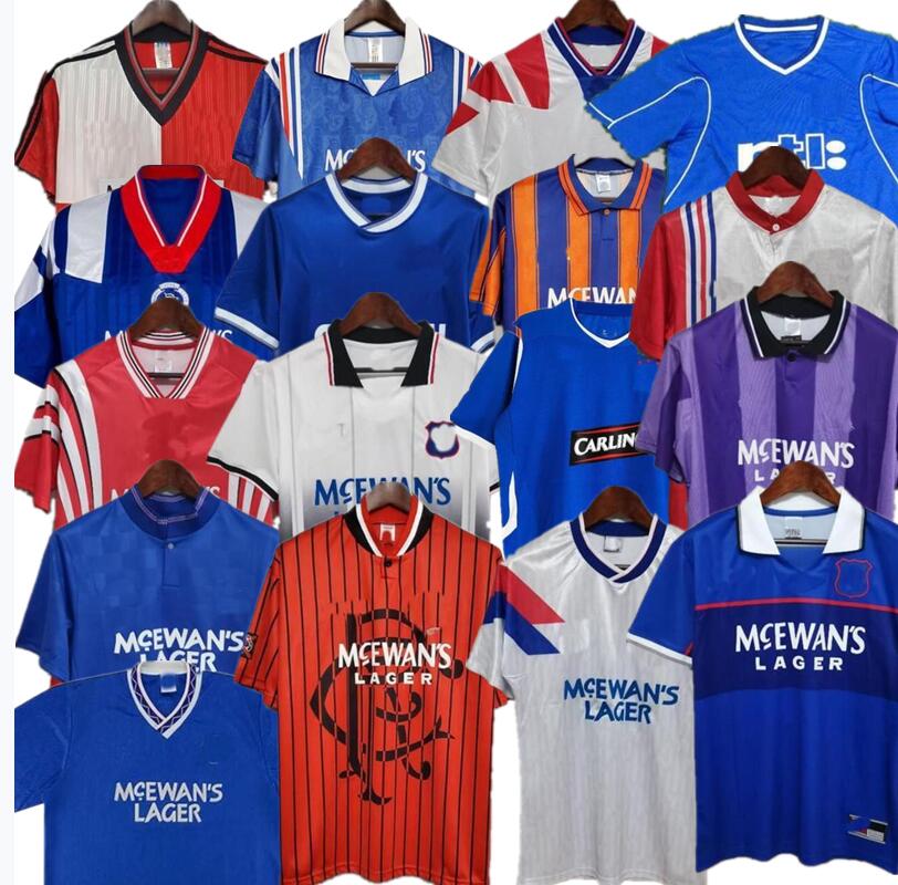 87 90 92 93 94 95 96 97 99 01 08 Glasgow Rangers fc Retro soccer jerseys 20 21 GERRARD GASCOIGNE LAUDRUP gerrard MCCOIST football Uniforms, Red
87 90 92 93 94 95 96 97 99 01 08 Glasgow Rangers fc Retro soccer jerseys 20 21 GERRARD GASCOIGNE LAUDRUP gerrard MCCOIST football Uniforms, Red