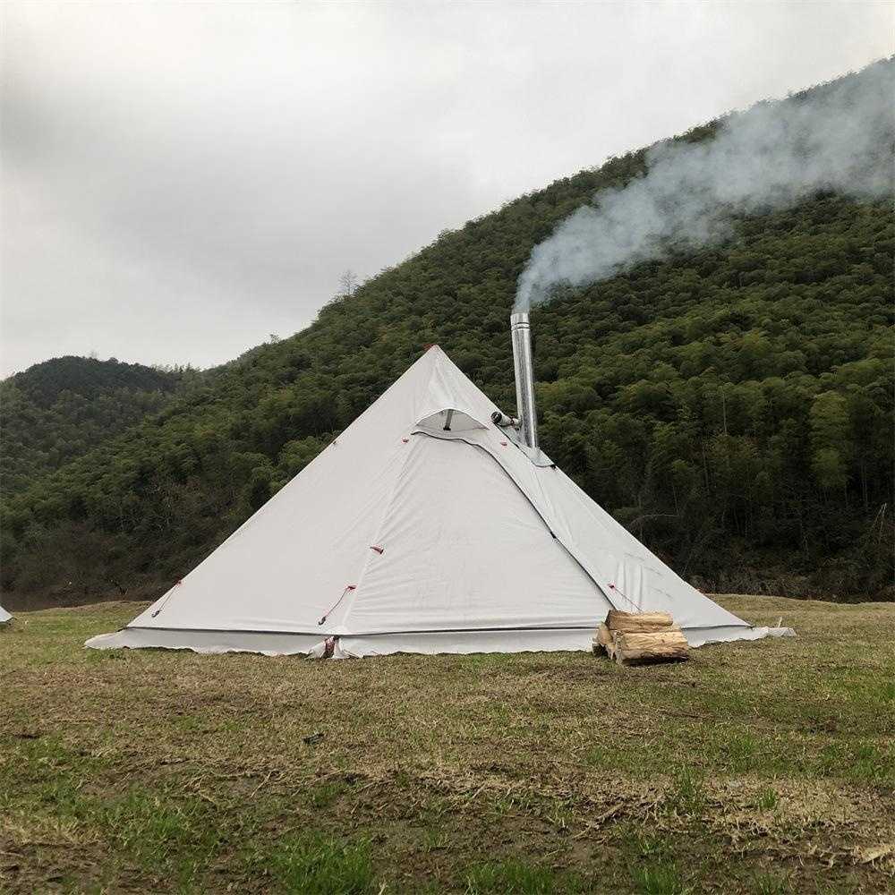 IRON WALL Chimney Tent 7-Sided 2-Chamber Single Shelter & Inner Mesh Tent for Adventurers Hiking Camping 3 Season Tent HKD230630
IRON WALL Chimney Tent 7-Sided 2-Chamber Single Shelter & Inner Mesh Tent for Adventurers Hiking Camping 3 Season Tent HKD230630
