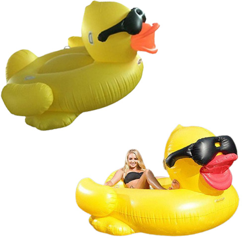 Inflatable Pool Floats Rafts Swimming Yellow with Handles Thicken Giant PVC 826708433inch Pools Float Tube Raft DH11362908268