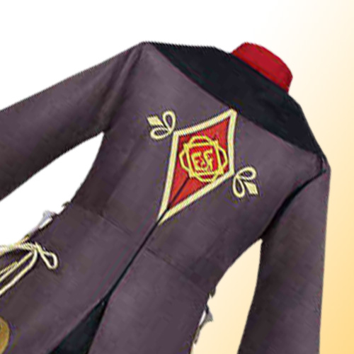 Genshin Impact Hutao Cosplay Come Uniform Wig Halloween Carnival Clothes Anime Game Hu Tao Chinese Style Clothes L220802