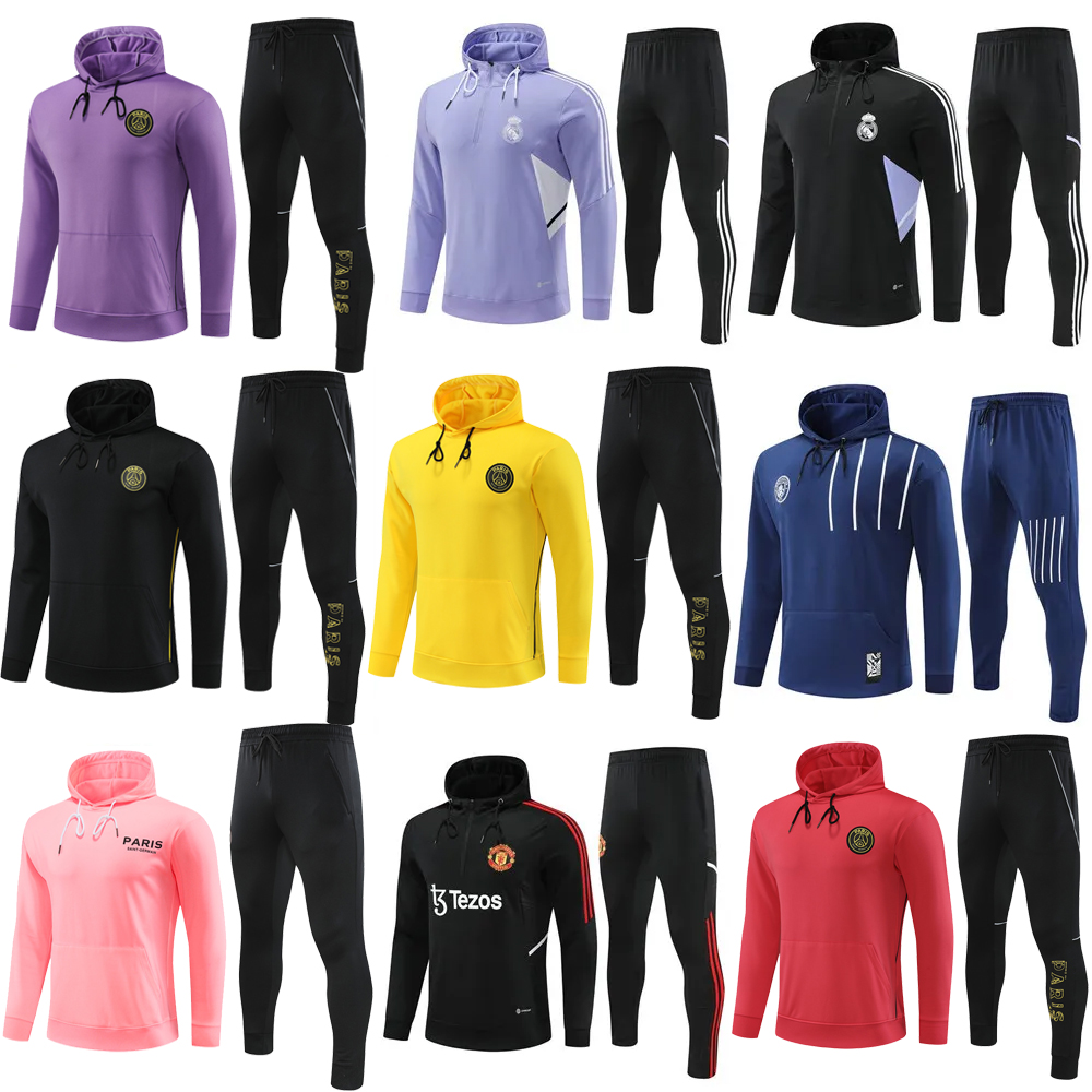 hooded PSGs Tracksuits Sets Real madrids UNITEDs TRACKSUIT set arsen men and kids City chandal futbol survetement madrides TRAINING suit soccer, 19
hooded PSGs Tracksuits Sets Real madrids UNITEDs TRACKSUIT set arsen men and kids City chandal futbol survetement madrides TRAINING suit soccer, 19