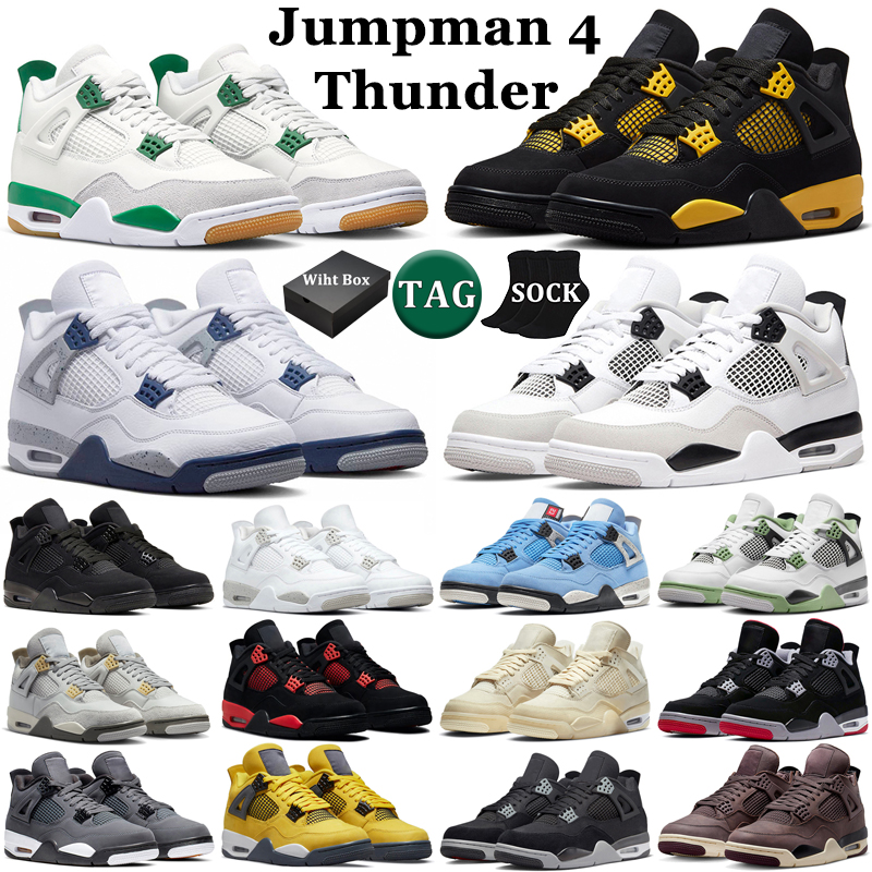 With box jumpman 4 basketball shoes men women 4s Pine Green Red Thunder Military Black Cat Midnight Navy University Blue Bred Seafoam mens trainers sports sneakers, 32
With box jumpman 4 basketball shoes men women 4s Pine Green Red Thunder Military Black Cat Midnight Navy University Blue Bred Seafoam mens trainers sports sneakers, 32