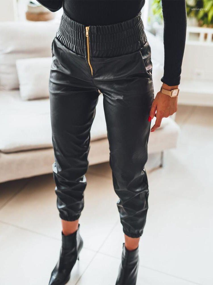 Women' Pants Fashion Women Casual Black Leggings Daily Wear Winter Sexy PU Leather Zip Detail High Waist Cuffed
Women' Pants Fashion Women Casual Black Leggings Daily Wear Winter Sexy PU Leather Zip Detail High Waist Cuffed