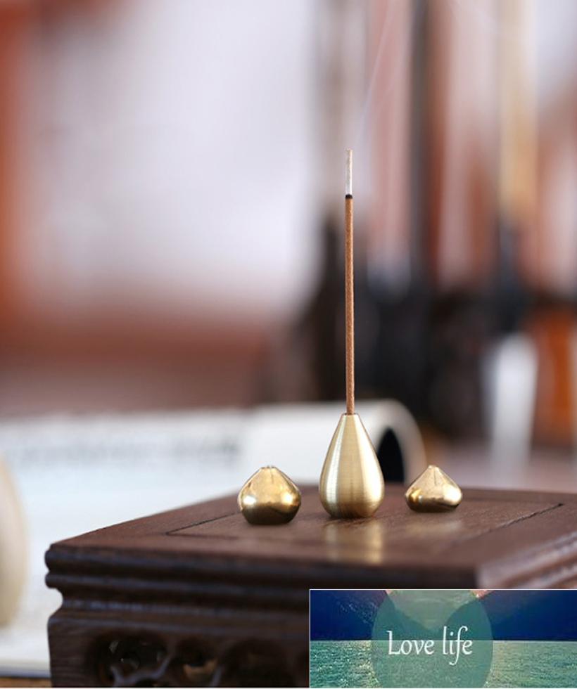 1Pc High Quality Brass Incense Burner Copper Holder For Incense Stick8631323