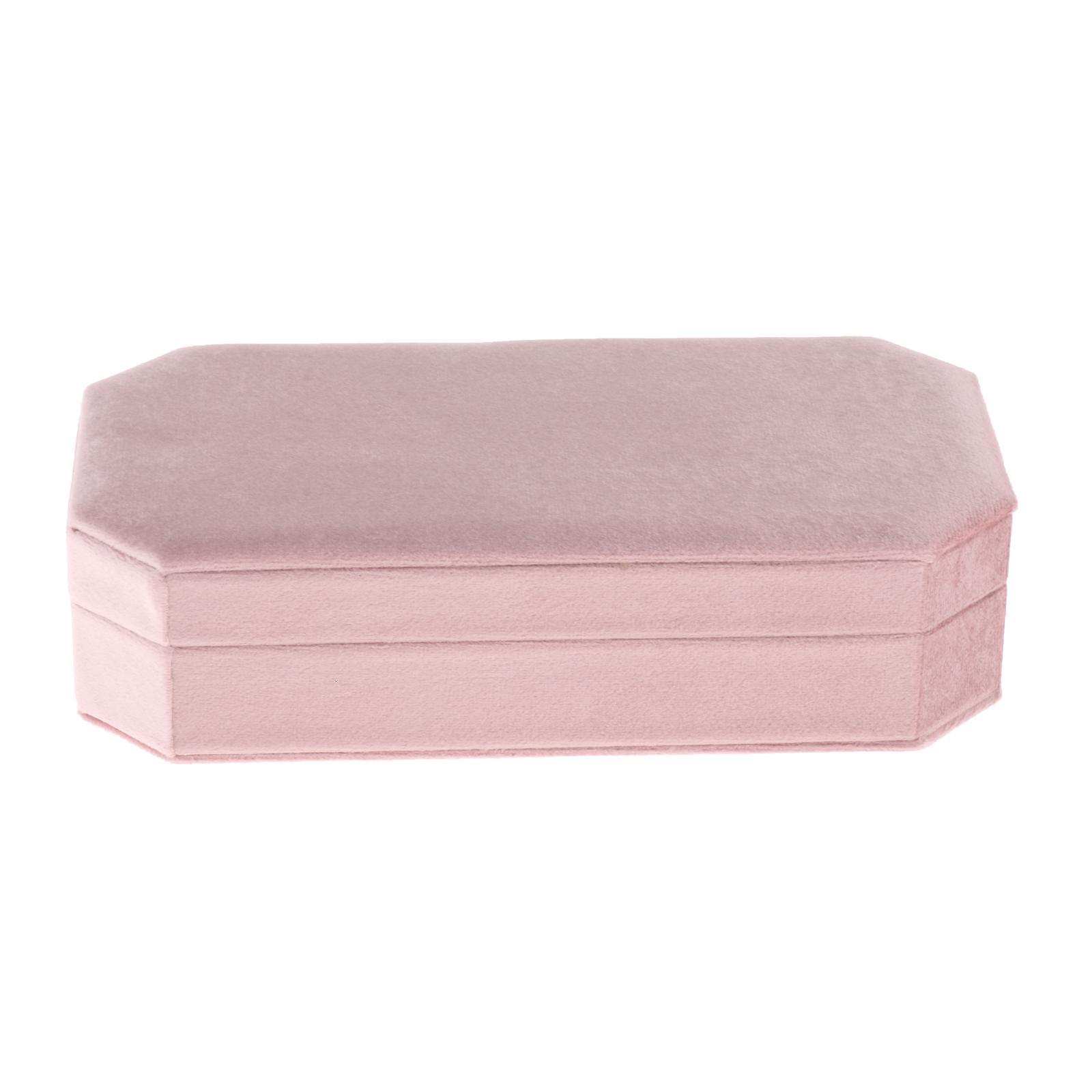 Jewelry Boxes Rings Holder with Lid Jewelry Storage Container Finger Rings Stand Rings Box Velvet for Dress Tables Cabinets Women Girls Drawer 230630