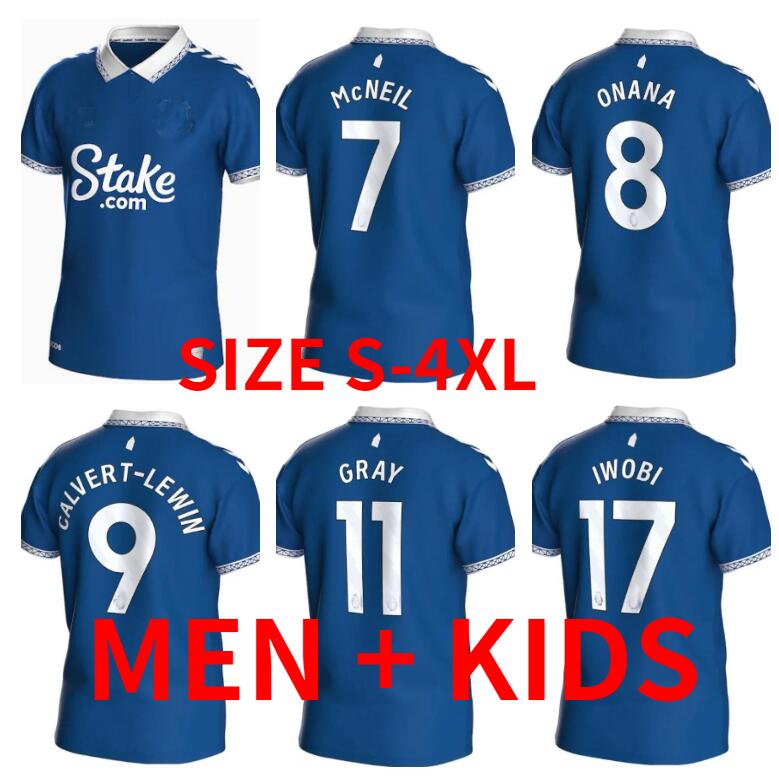 2023 EVERTON GRAY soccer jerseyS 23 24 ONANA MCNEIL GUEYE DOUCOURE GARNER MYKOLENKO GODFREY home away kids jersey football shirts top, Kids size
2023 EVERTON GRAY soccer jerseyS 23 24 ONANA MCNEIL GUEYE DOUCOURE GARNER MYKOLENKO GODFREY home away kids jersey football shirts top, Kids size
