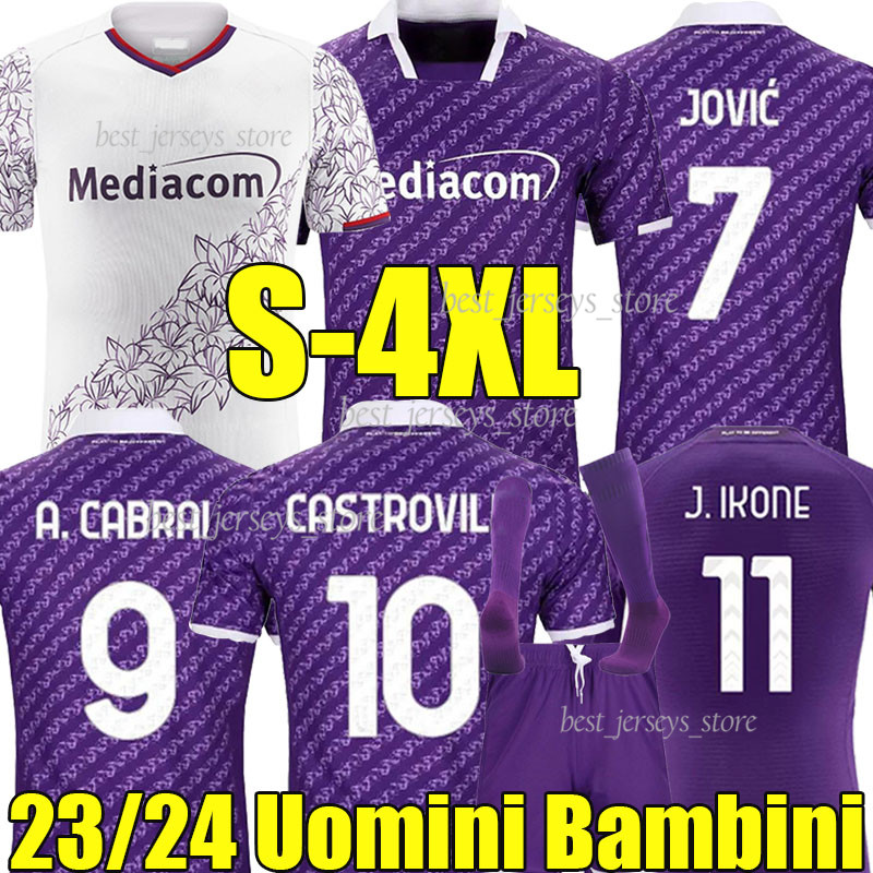 4XL 23/24 FiOrEnTiNa J. IKONE soccer jerseys 2023 2024 CASTROVILLI ERICK Florence jersey ACF JOVIC A. CABRAL Milenkovic C.Kouame men kids kit sets socks football shirts, 23-24 home kit
4XL 23/24 FiOrEnTiNa J. IKONE soccer jerseys 2023 2024 CASTROVILLI ERICK Florence jersey ACF JOVIC A. CABRAL Milenkovic C.Kouame men kids kit sets socks football shirts, 23-24 home kit