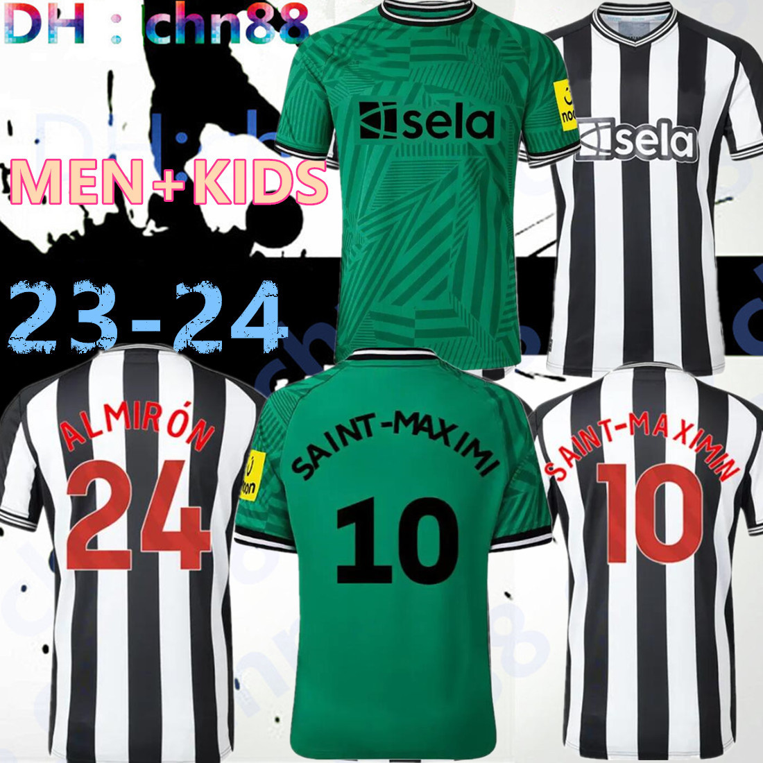 23/24 NeWCasTLeS UnITeDS Soccer Jerseys Kids Kit 2023 2024 Football Shirt Training NufCs Home Away Third Child Set Fan Player Version BRUNO G. WILSON SAINT MAXIMIN ISAK, 23-24 home
23/24 NeWCasTLeS UnITeDS Soccer Jerseys Kids Kit 2023 2024 Football Shirt Training NufCs Home Away Third Child Set Fan Player Version BRUNO G. WILSON SAINT MAXIMIN ISAK, 23-24 home