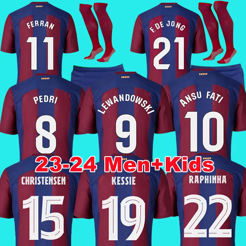 23 24 soccer jersey PEDRI LEWANDOWSKI GAVI camiseta de futbol FERRAN 2023 2024 ANSU FATI football shirt men barca kit kids maillot de foot barCELOnas Fans player, 23/24 kids home+socks
23 24 soccer jersey PEDRI LEWANDOWSKI GAVI camiseta de futbol FERRAN 2023 2024 ANSU FATI football shirt men barca kit kids maillot de foot barCELOnas Fans player, 23/24 kids home+socks
