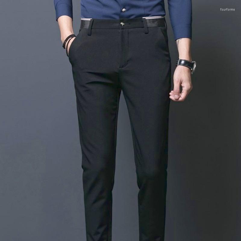 Men's Pants Classic Men Suit Elastic Straight Formal Trousers Dress Business For, Black
Men's Pants Classic Men Suit Elastic Straight Formal Trousers Dress Business For, Black