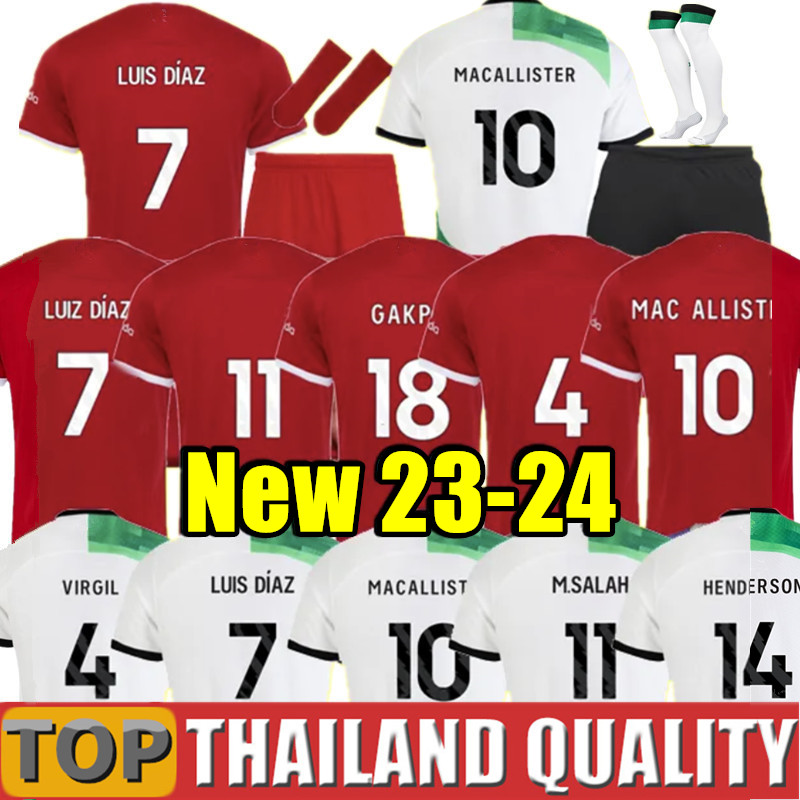23 24 soccer jerseys GAKPO 2023 MAC ALLISTER Luis DIaz Alexander Arnold football kit tops shirts men kids uniform DARWIN goalkeeper, 22/23 home - men
23 24 soccer jerseys GAKPO 2023 MAC ALLISTER Luis DIaz Alexander Arnold football kit tops shirts men kids uniform DARWIN goalkeeper, 22/23 home - men