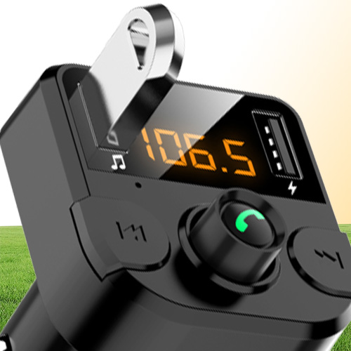 Car MP3 Player Bluetooth Receiver Car o Fast Charge Car Charger Multifunction U Disk Type