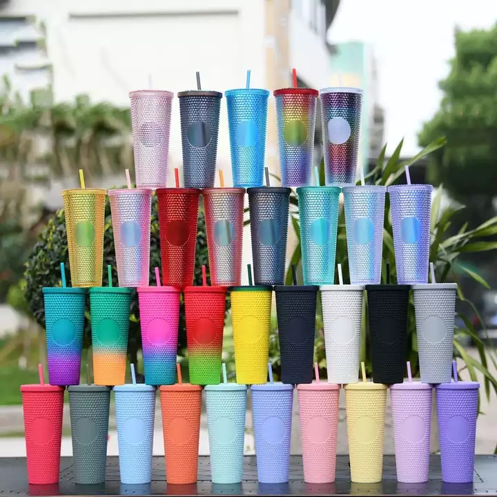24oz Personalized Starbucks Mugs With Logo Iridescent Bling Rainbow Studded Cold Cup Tumbler Coffee Mug with Straw Reusable
24oz Personalized Starbucks Mugs With Logo Iridescent Bling Rainbow Studded Cold Cup Tumbler Coffee Mug with Straw Reusable