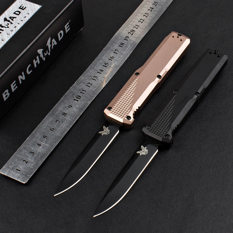 US Style BM4600 Double Action Tactical Automatic Knife Out The Front Fast Open Outdoor Hunting Camping Self Defense Survival Auto Pocket Knives BM 4600 3400 3310 UT85
US Style BM4600 Double Action Tactical Automatic Knife Out The Front Fast Open Outdoor Hunting Camping Self Defense Survival Auto Pocket Knives BM 4600 3400 3310 UT85