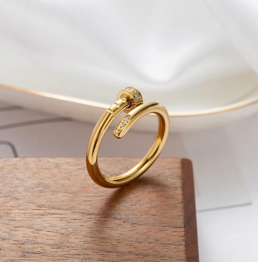 love screw ring mens rings classic luxury designer jewelry women diamond Titanium steel Alloy Gold-Plated Gold Silver Rose Never fade Not allergic 4mm 5mm 6mm gift
love screw ring mens rings classic luxury designer jewelry women diamond Titanium steel Alloy Gold-Plated Gold Silver Rose Never fade Not allergic 4mm 5mm 6mm gift