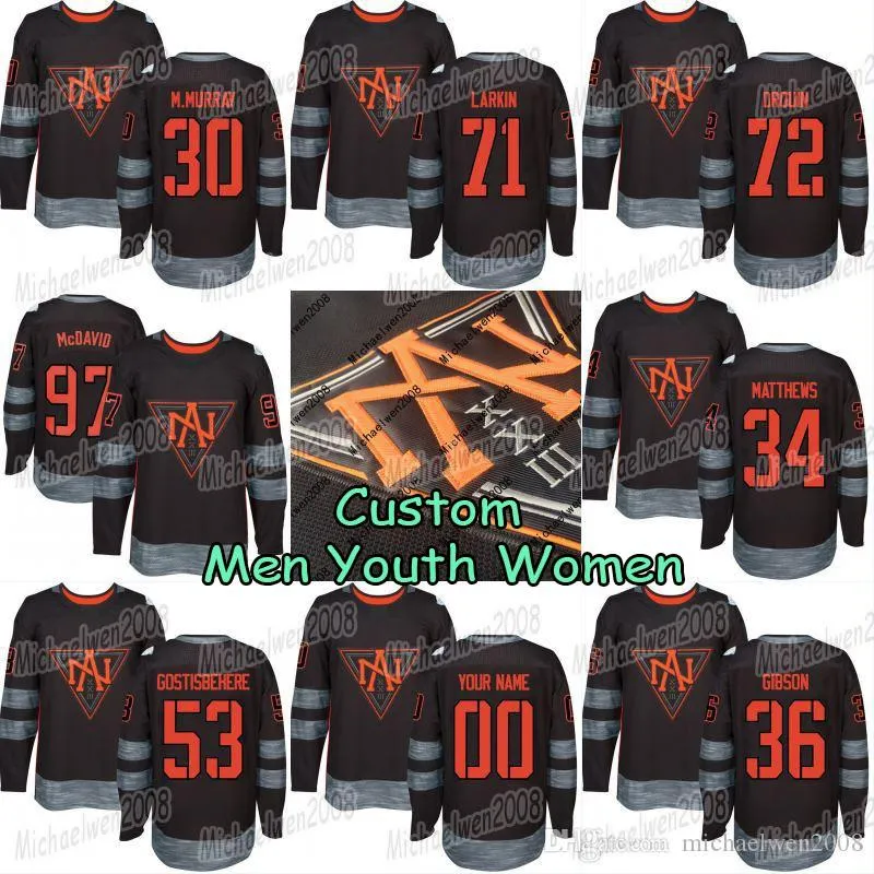 Hockey North America 2016 World Cup of Hockey 97 Connor McDavid 44 Morgan Rielly 55 Mark Scheifele 72 Jonathan Drouin Custom Hockey Jersey
Hockey North America 2016 World Cup of Hockey 97 Connor McDavid 44 Morgan Rielly 55 Mark Scheifele 72 Jonathan Drouin Custom Hockey Jersey
