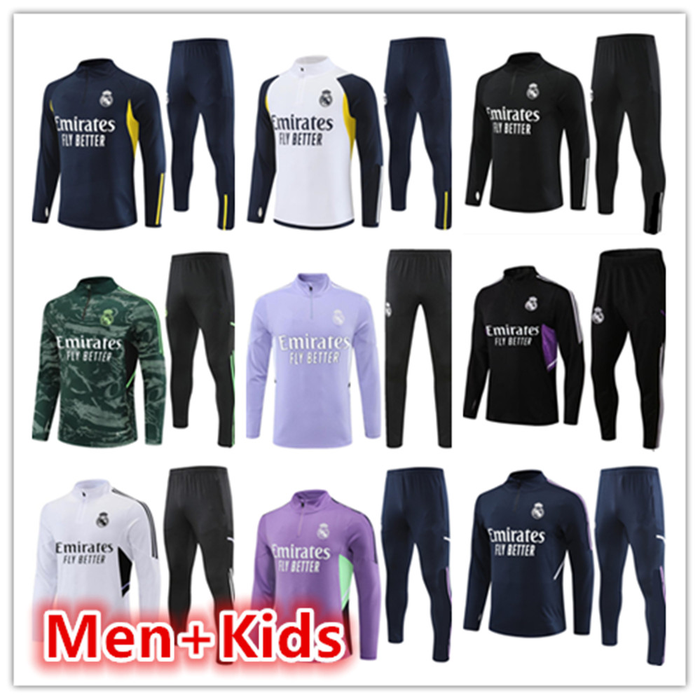 2023 2024 Real Madrids tracksuit soccer training suit VINI JR BELLINGHAM 23/24 real Madrides men and kids football tracksuits sportswear chandal futbol survetement
2023 2024 Real Madrids tracksuit soccer training suit VINI JR BELLINGHAM 23/24 real Madrides men and kids football tracksuits sportswear chandal futbol survetement
