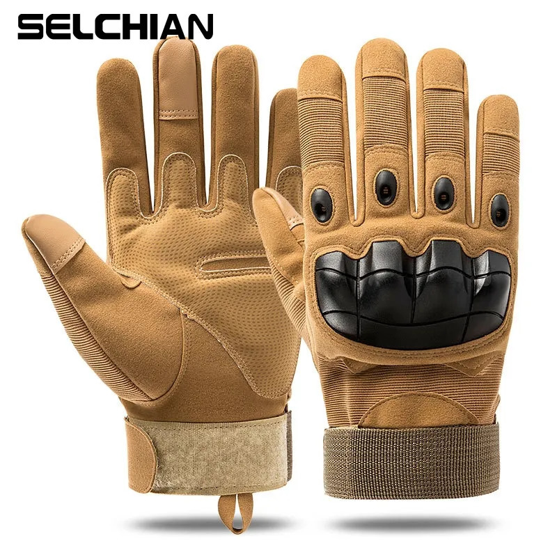Five Fingers Gloves Full Finger Tactical Military Paintball Shooting Airsoft Touch Screen Protective Gear Outdoor cycling gloves Men Women 230928