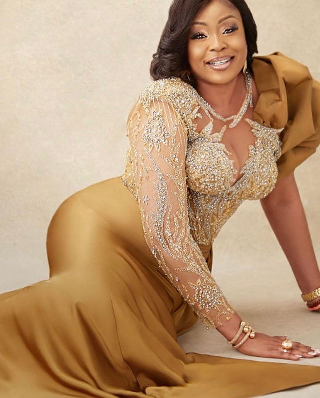2023 Oct Aso Ebi Arabic Gold Mermaid Mother Of Bride Dresses Lace Beaded Evening Prom Formal Party Birthday Celebrity Mother Of Groom Gowns Dress ZJ30