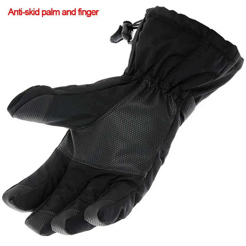 Five Fingers Gloves Black Snow Ski Waterproof 30C Degree Winter Warm Snowboard Men Women Motocross Windproof Cycling Motorcycle 230928