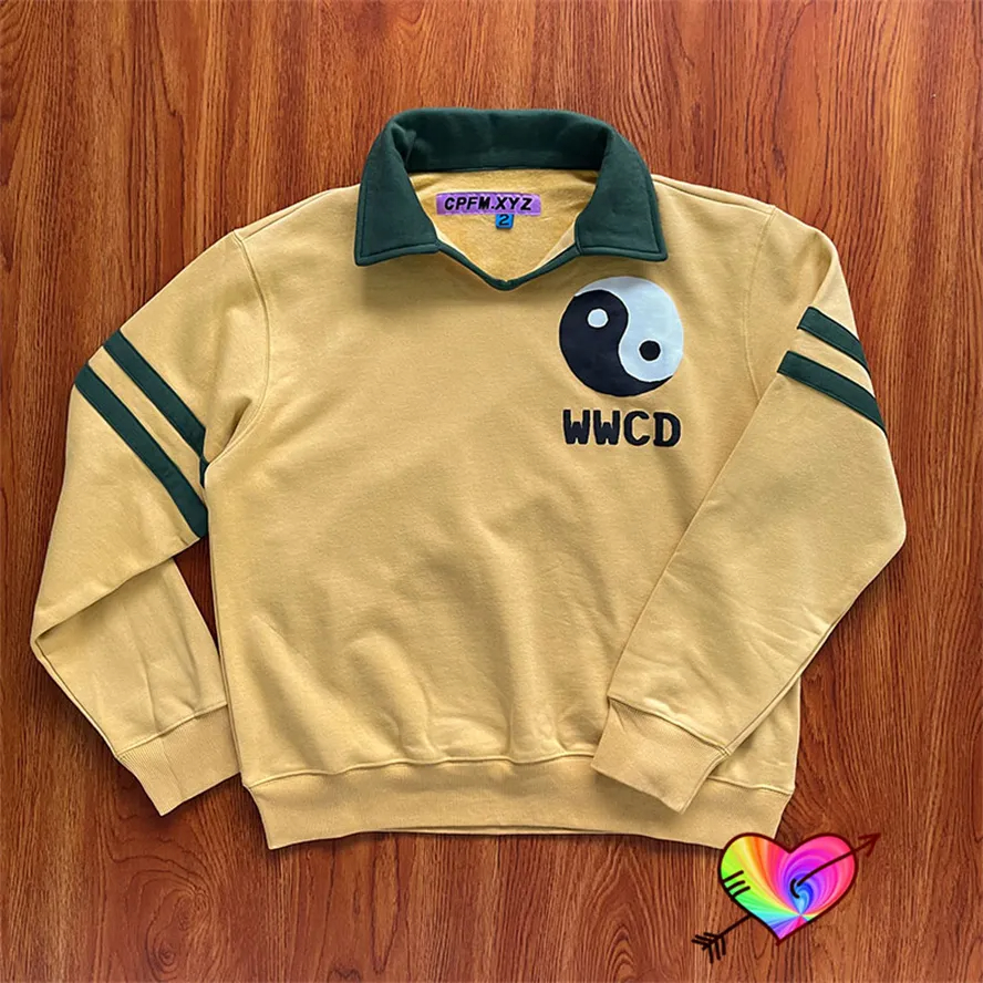 Fleece Sweatshirts Men Women Hip Hop Pullovers High Quality Polo Hoodie