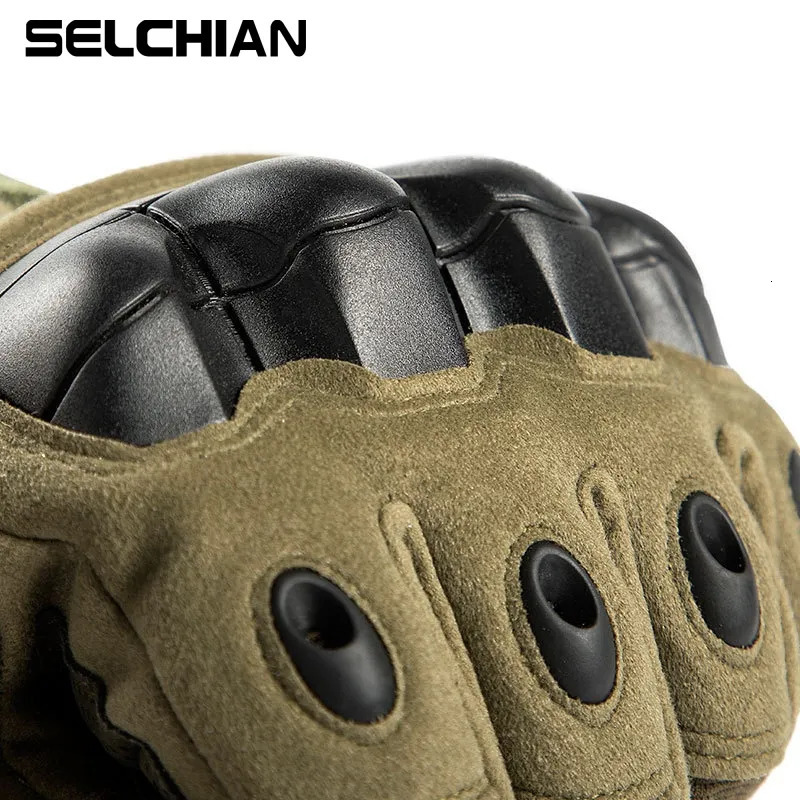 Five Fingers Gloves Full Finger Tactical Military Paintball Shooting Airsoft Touch Screen Protective Gear Outdoor cycling gloves Men Women 230928