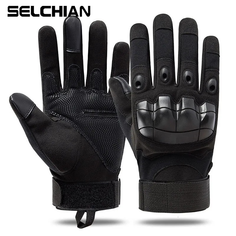 Five Fingers Gloves Full Finger Tactical Military Paintball Shooting Airsoft Touch Screen Protective Gear Outdoor cycling gloves Men Women 230928