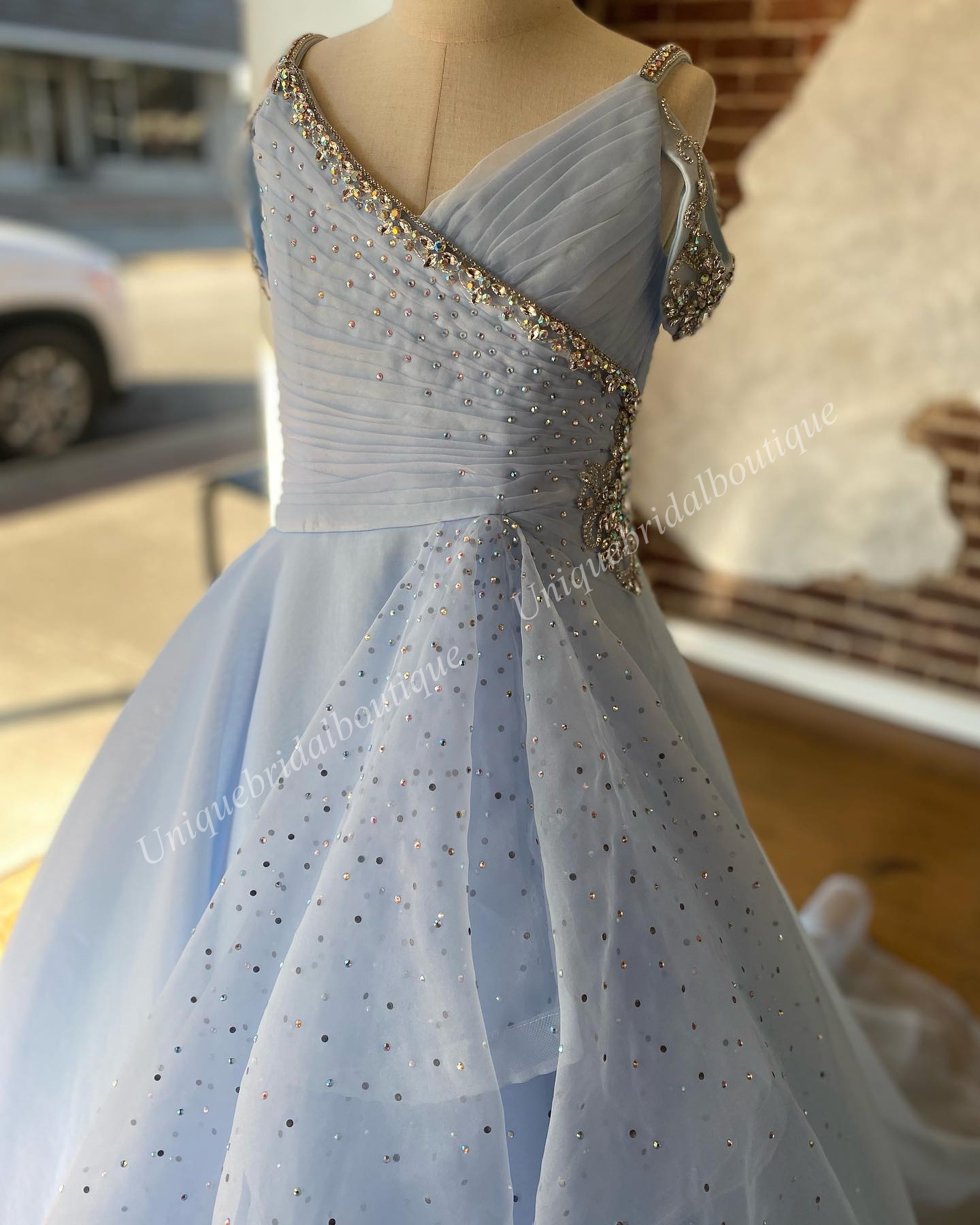 Light Purple Girl Pageant Dress 2025 Crystals Straps Organza Little Kid Birthday Formal Cocktail Party Gown Infant Toddler Teens Preteen Tiny Young Ju