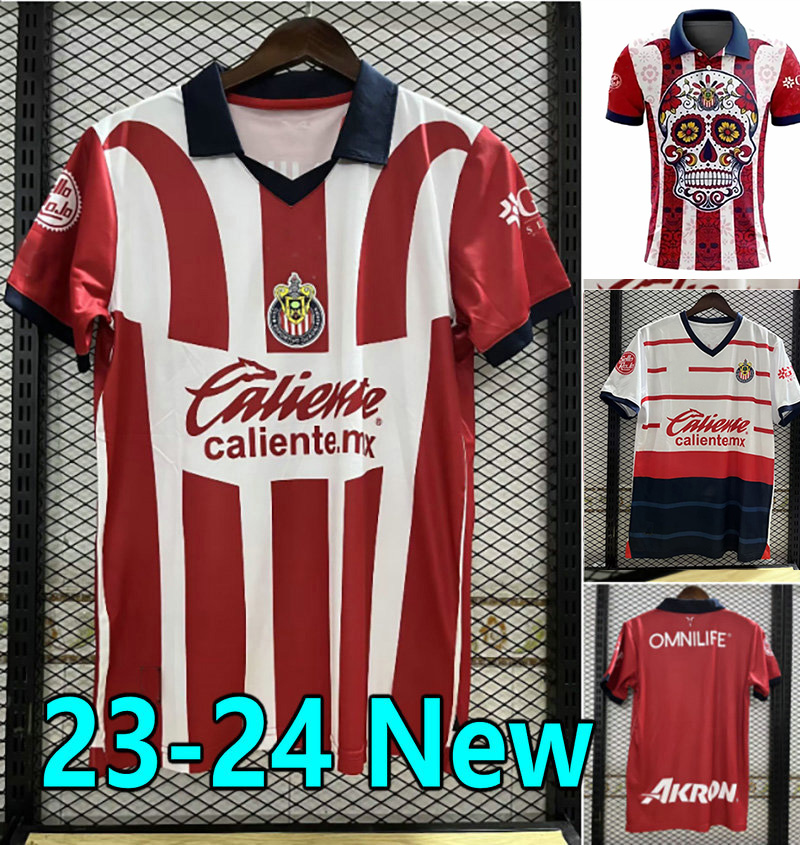 2023 2024 Chivas de Guadalajara Soccer Jerseys 23 24 Home Away Third 200 years anniversary G.OROZCO maillot BRIZUELA A.VEGA A.ZALDIVAR F. BELTRAN J.MACIAS Football Shirt
