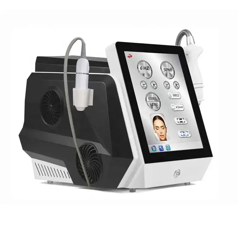 New Technology Ice HIFU Face Tightening Vmax Lift Double Chin Wrinkle Removal Body Shaping Machine