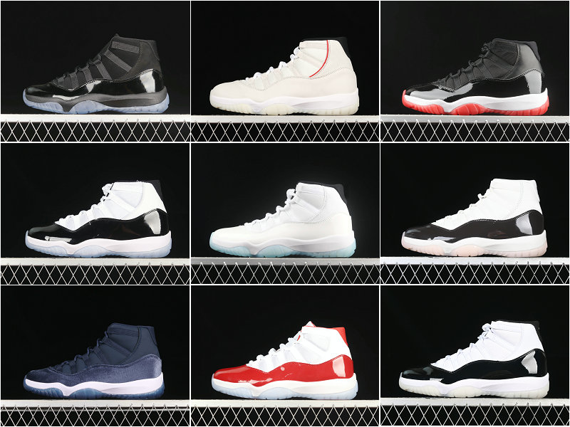 28Color HighQuality 11s mens basketball shoes men women sports sneakers trainers Size 4-12 With Box