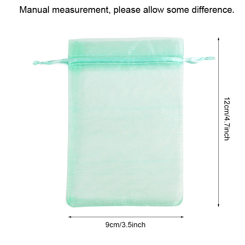 Sheer Organza Drawstring Gift Bags Jewelry Party Wedding Baby Shower Favor Mesh Bags Small Pouch Gift Bags Gift Wrap W0098