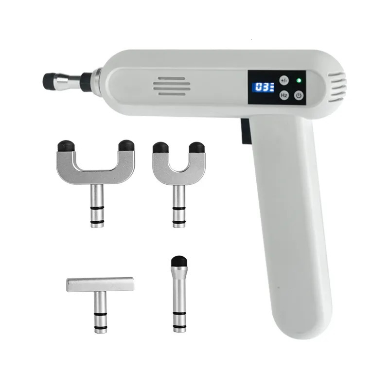 Full Body Massager 600N Rechargeable Chiropractic Activator Massage Gun Drop Electric Chiropractic Adjusting Tool Quiropraxia Instrumentos 230928