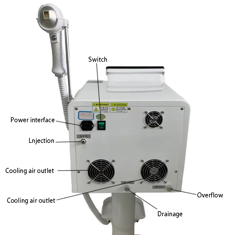 Factory Price Permanent Hair Removal Skin Rejuvenation Diode Laser 755 808 1064nm Diode Laser Machine For Safety Epilation