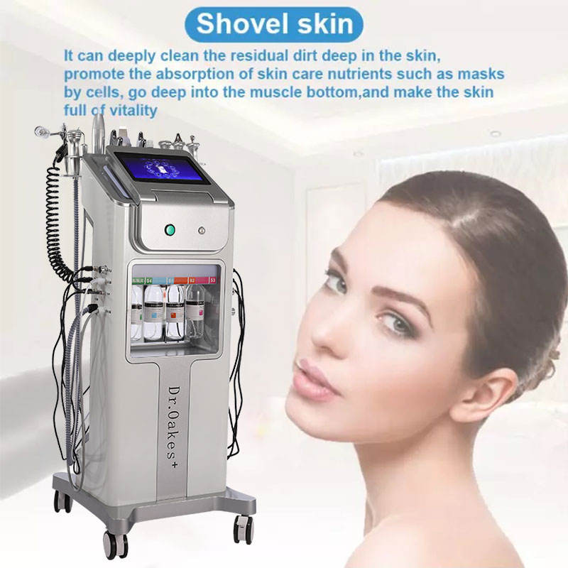 Hot Large Bubble Microdermabrasion Oxygen Jet Peel Beauty Diamond Dermabrasion Exfoliator Beauty Equipment Purify Keratin
