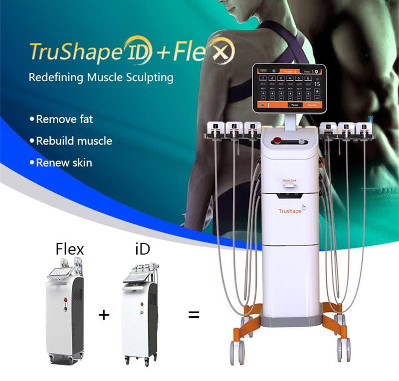 Tru Shape ID+ Flex Muscle Stimulator Weight Loss Body Shaping Flex Slim Machine New Arrivals Skin Tightening Reduce fat Fat Reduction RF Body Slimming
